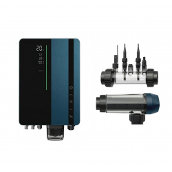 Clorador Salino Inverter iGarden iClear PREMIUM con Control pH, Redox, Temperatura y WiFi