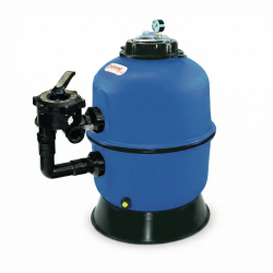 Swimming pool filter injected QP Belice with valve Lateral