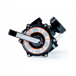 Filtro de arena Laminado QP Blue con válvula lateral