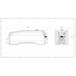 Calentador eléctrico de piscina Electro Optima Compact Monofásica 230 V