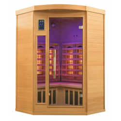 Sauna Infrarrojos Apollon Quartz Rinconera 2-3 persons