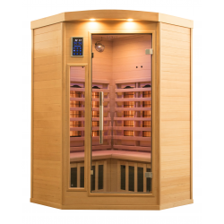 Sauna Infrarrojos Apollon Quartz Rinconera 2-3 persons