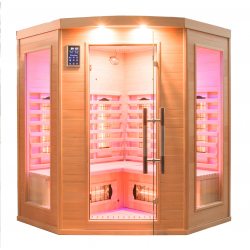 Sauna Infrarrojos Apollon Quartz Rinconera 2-3 Personas