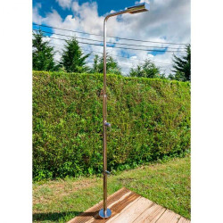 Ducha Acero Inoxidable with foot wash Minimal Gre DAI43F