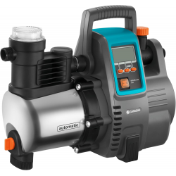 Grupo pressure Automatic for casa and jardín Gardena 6000/ 6 E LCD Stainless steel Premium
