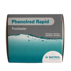 Analisis Rojo Fenol (Medición del valor pH) Pool Tester Bayrol