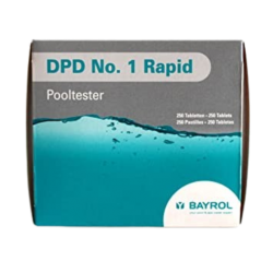 Analisis DPD 1 (Cloro libre y bromo libre) Pool Tester Bayrol