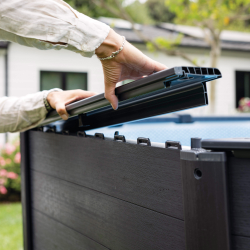 Pool Intex Graphite Panel 478 x 124 cm with filter unit arena and ladder 26384NP