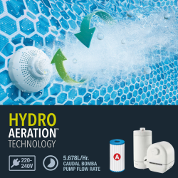 Pool Intex Greywood Prism Frame 549 x 122 cm with dep. cartridge and ladder 26744NP