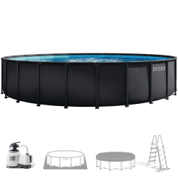 Pool Intex Ultra XTR Frame 732 x 132 cm with filter unit arena and ladder 26340NP