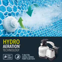 Piscina Intex Ultra XTR Frame 610 x 122 cm con depuradora de arena y escalera 26334NP