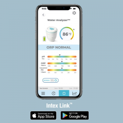 Analizador de agua INTEX Krystal Clear con wifi
