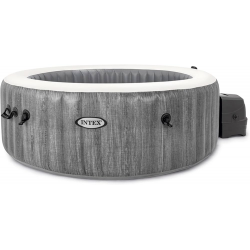 Spa Hinchable Intex PureSpa Greywood Deluxe 196x71cm 28440EX