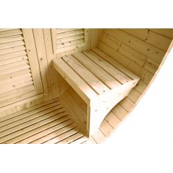 Sauna Exterior de Vapor France Sauna Gaïa Luna (Kit de Accesorios Incluidos)