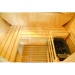 Sauna Exterior de Vapor France Sauna Gaïa Luna (Kit de Accesorios Incluidos)
