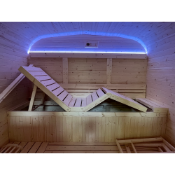 Sauna Exterior de Vapor France Sauna Gaïa Nova (Kit de accesorios incluido)