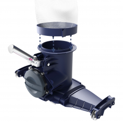 Limpiafondos Manual de Batería BWT F1 TURBO (Conexión a Pértiga)