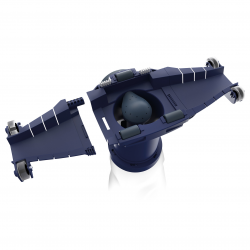 Limpiafondos Manual de Batería BWT F1 TURBO (Conexión a Pértiga)