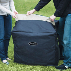 Spa Hinchable INTEX PureSpa Plus Burbujas Ø196x71cm para 4 Personas