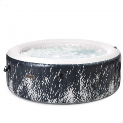 Spa Hinchable INTEX PureSpa Glow Deluxe con Luces LED Ø196x71cm para 4 Perdonas