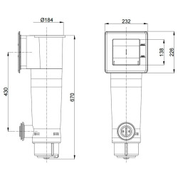 Filter Cartridge 3.800 l/ h 70 W Gre AR125