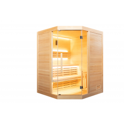 Sauna tradicional de vapor Sense Rinconera para 3 personas