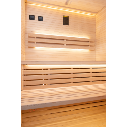 Sauna tradicional de vapor Sense Rinconera para 3 personas