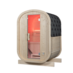 Gaïa Urban Spruce Outdoor Sauna for Terrace & Small Spaces (2 Persons)