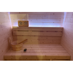 Gaïa Urban Spruce Outdoor Sauna for Terrace & Small Spaces (2 Persons)
