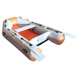 Coasto DS-230 Inflatable Boat 230x135 cm Light Grey up to 3 Persons