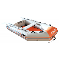 Coasto DS-230 Inflatable Boat 230x135 cm Light Grey up to 3 Persons