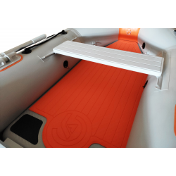 Bote Hinchable Coasto DS-270 270x150cm gris claro hasta 4 personas