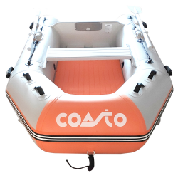 Bote Hinchable Coasto DS-270 270x150cm gris claro hasta 4 personas