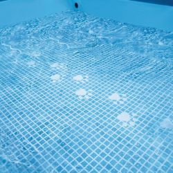 Piscina Desmontable INTEX para Perros con depuradora y rampa 229x152x46cm