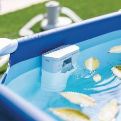 INTEX Square Dog Pool with Filter Pump | Removable Pet Pool 152x152x30 cm