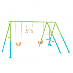 Columpio de Jardín INTEX con Balancín y Barra de Trapecio