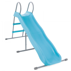SLIDE FOR CHILDREN STEEL GARDEN SLIDE 84x196x119 cm | INTEX 2 STEPS