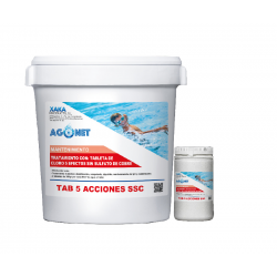 5-in-1 Chlorine Tablets 250g Liner Special Agonet 5 kg