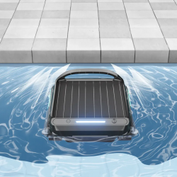 Robot Skimmer E-TRON F1 Wybot robot solar limpiador de superficie