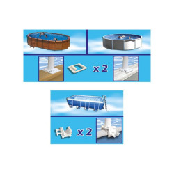 Enrollador Cover for pool removable Gre 40135