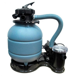 Filter Sand GRE Kit Pool Filter with Pre-filter and Pump