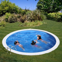 Pool Enterrada Gre Sumatra Circular Kit Completo