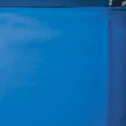 Liner Azul piscina Gre ovalada 75/100 Altura 120 cm con Sistema Colgante