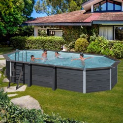 Above-ground pool Composite Gre Avantgarde Ovalada