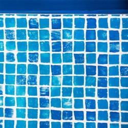 Liner Gresite piscina Gre redonda 50/100 altura 132 cm con sistema Colgante