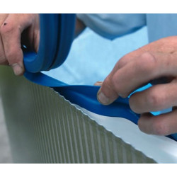 Liner Blue Pool GRE Round 20/100 Altura 90 cm with system Overlap