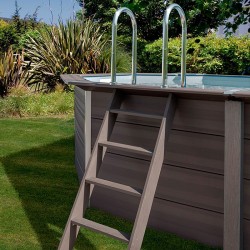 Above-ground pool Composite Gre Avantgarde Ovalada