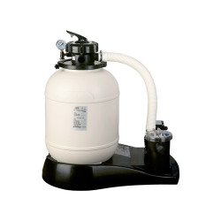 Above-ground pool Gre Atlantis Ovalada Acero Chapa White