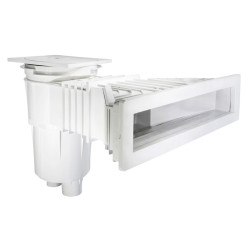Skimmer Norm 17.5 L square lid for Concrete Pools
