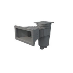17.5 L skimmer with wide-mouth throat liner and Prefabricated Pools.